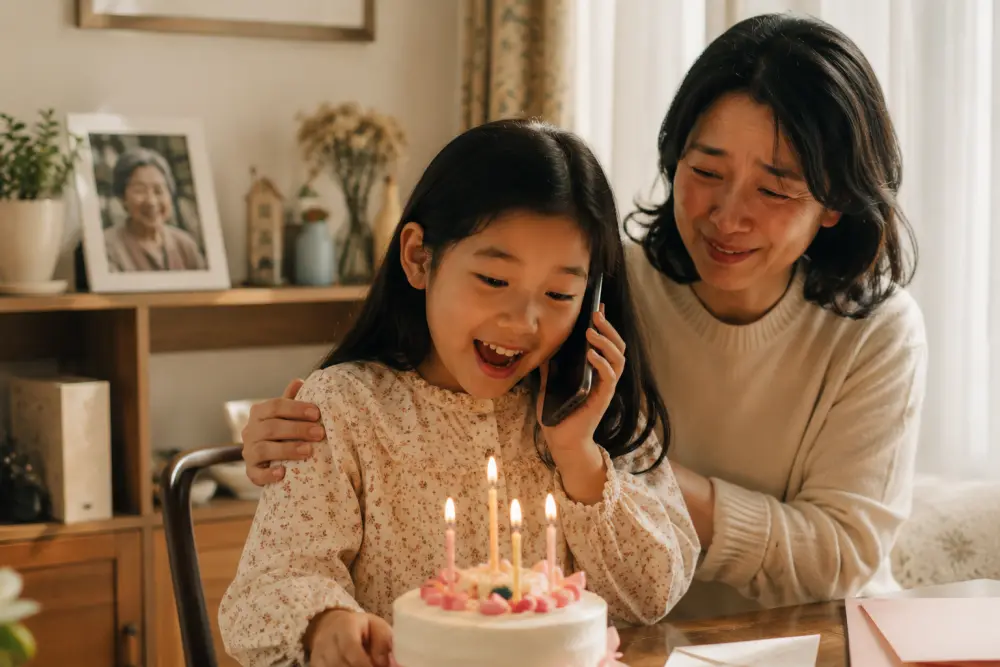 곁에 없어도 도착하는 할머니의 목소리